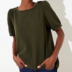 Loft Puff Sleeved Tee
